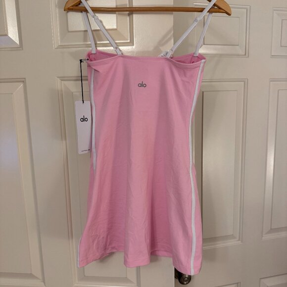 NWT ALO Airbrush Streamlined Dress - Sweet Pink - Small - Picture 4 of 7